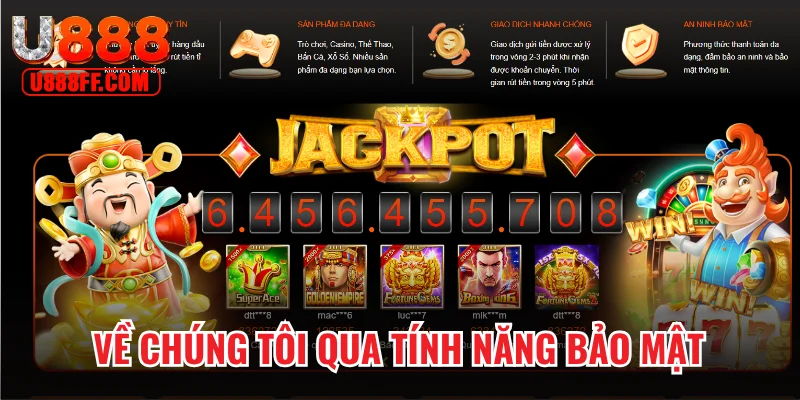 Thông tin về chúng tôi qua tính năng bảo mật